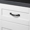 Gliderite Hardware 3 in. Center to Center Matte Black Arched Square Cabinet Pull - 4355-MB, 5PK 4355-MB-5 - alternate 3